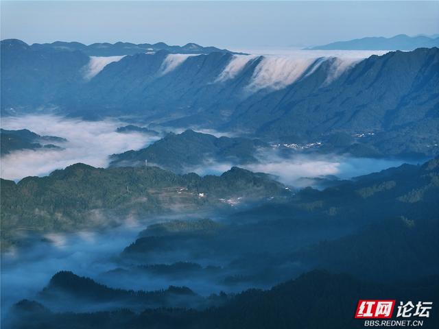 【每日一图@湖南】在杨家界的秋日云海里，遇见最灵动的中国画