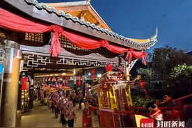 108名“群演”撑起一台戏 四川巴山大峡谷全景再现传统土家婚俗图片