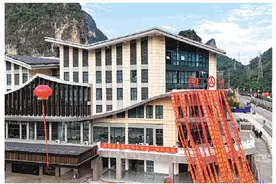 阳朔汽车客运服务站新站启用图片