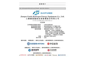 募资额缩水超七成后，国富氢能终于要登陆资本市场了图片