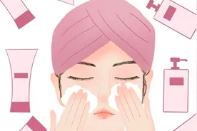 挑战1个月不洗脸致满脸结痂，医生：网上护肤“妙招”别乱试图片