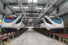 176公里/小时！上海市域铁路机场联络线列车逐级提速试验顺利完成图片