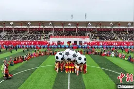 2024年“阿图什杯”全疆足球邀请赛开幕图片