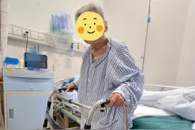 很多老人没挺过的“最后一摔”，这位95岁奶奶hold住了图片