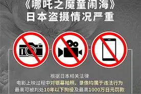 盗摄《哪吒2》在日本最高可判10年以下拘役、罚款48万元，律师：我国处罚力度大致相同图片