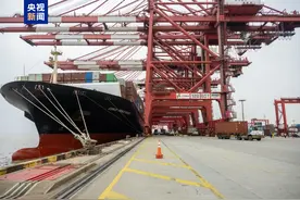 “钱凯-上海”海运航线货运量突破两万吨图片