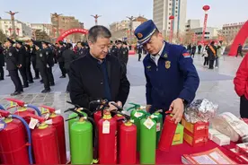 武威市消防救援支队开展“3.15”消防产品质量宣传主题活动图片