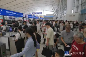 几乎每分钟都有动车进出！深圳北站到发客流首次突破60万图片