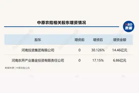 中原农险增资获批 注册资本增至40亿元图片