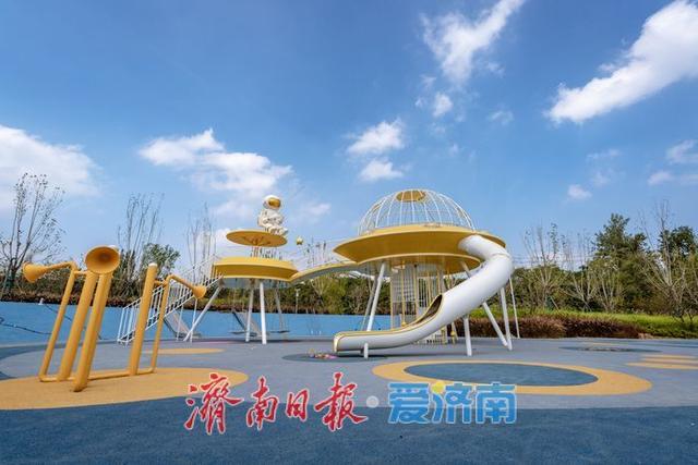 一年四季 泉在济南丨生态与童趣交融！济南丁太鲁新徐片区绿带公园打造休闲新去处