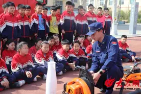 山东滨州：全国中小学安全教育日 开展消防知识“进校园”活动图片