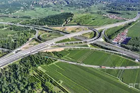 太原西北二环高速公路通车图片