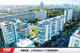 老铺黄金：公司已授出59.7万股奖励股份视频封面