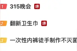 2025年央视“3·15”晚会曝光名单大盘点图片