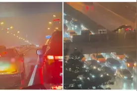 雨已下！影响晚高峰，北京交警提醒：车辆避雨请选择合法停车位置图片