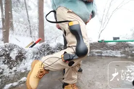 爬山更轻松！黄山3款登山“黑科技”公开试用图片