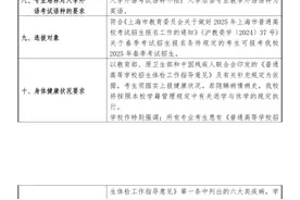 2025年春考26所高校招生章程公布，一起来看→图片