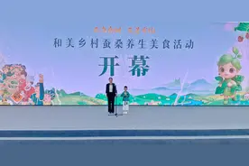 宜宾兴文和美乡村蚕桑养生美食活动开幕图片