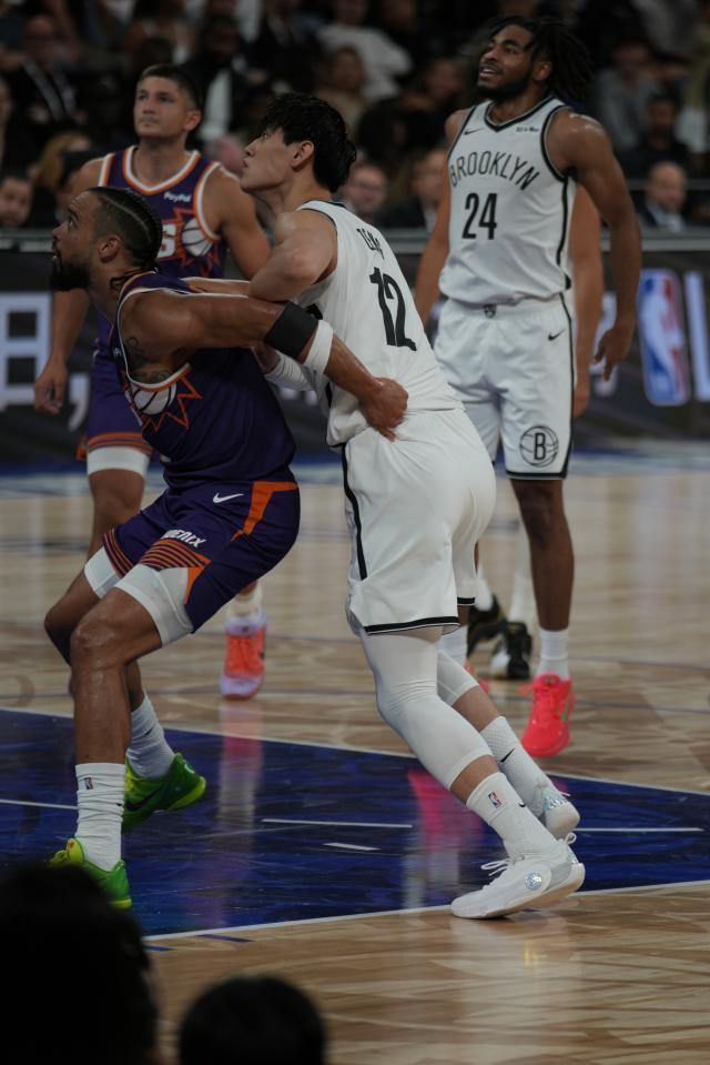 曾凡博亮相NBA中国赛