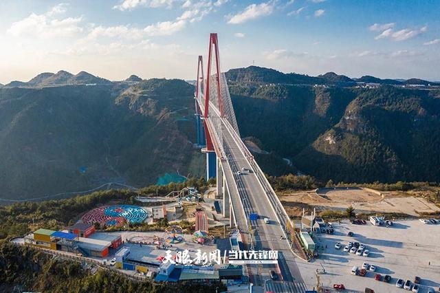 G视觉｜来龙里河大桥上“云端漫步” 邂逅贵州山水画