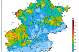 北京延庆出现10级风，密云、平谷局地出现冰雹图片