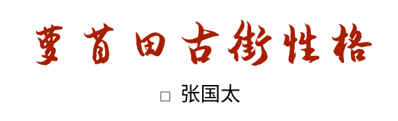 印象萝苜田 | 读懂萝苜田古街 “性格”