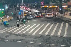 交通标线优化+信号精细化调控，五山路口交通拥堵指数下降15%图片