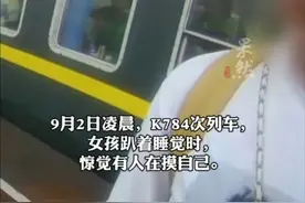 和全家出行还伸“咸猪手”，女子醒后男子毫不收敛再三骚扰，男子被妻子狂扇巴掌，“看她年轻漂亮冲动了”。图片
