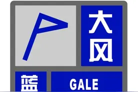 大风蓝色预警高挂！注意防风！图片