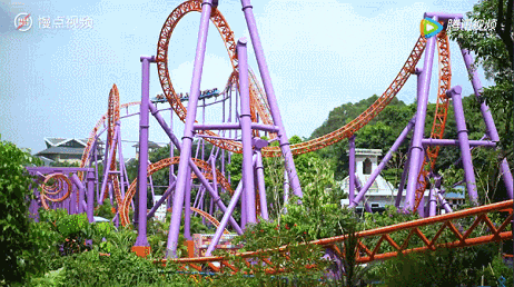 广州长隆十环过山车将拆除，下周一起正式停运！网友不舍：我的青春啊