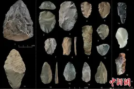 中肯联合考古发现旧石器时代“标准化工业生产线”图片