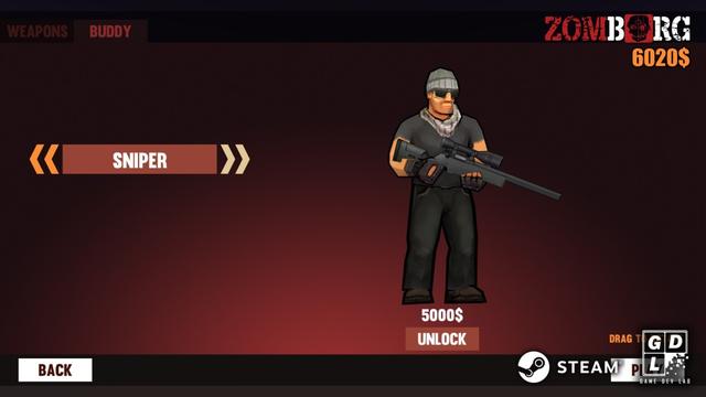 Steam喜加一！末世丧尸策略射击游戏《Zomborg》