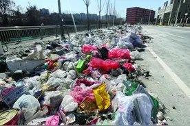 南京栖霞一新修道路竟成“垃圾场”？当地回应：先清理再整治图片