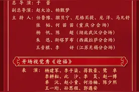 官宣！总台蛇年春晚节目单发布图片