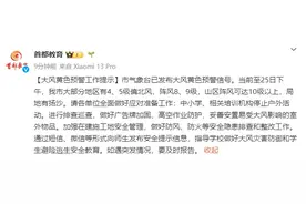 树刮倒了，垃圾桶吹跑了！北京今天的风为什么这么猛？图片