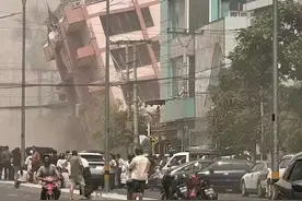 海峡导报记者连线缅甸，华侨大学留学生讲述惊魂一刻：“持续约10分钟，整栋楼剧烈晃动”图片
