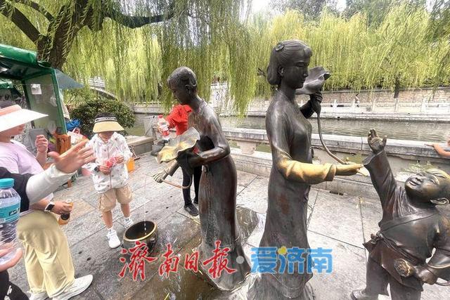 一年四季 泉在济南丨暑假进入后半程 泉水游热度不减