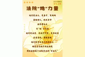 节日特辑｜法院“她”力量！图片