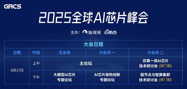 聚焦大模型下半场中国芯突围！全球AI芯片峰会定档9月，北大中科院计算所领衔