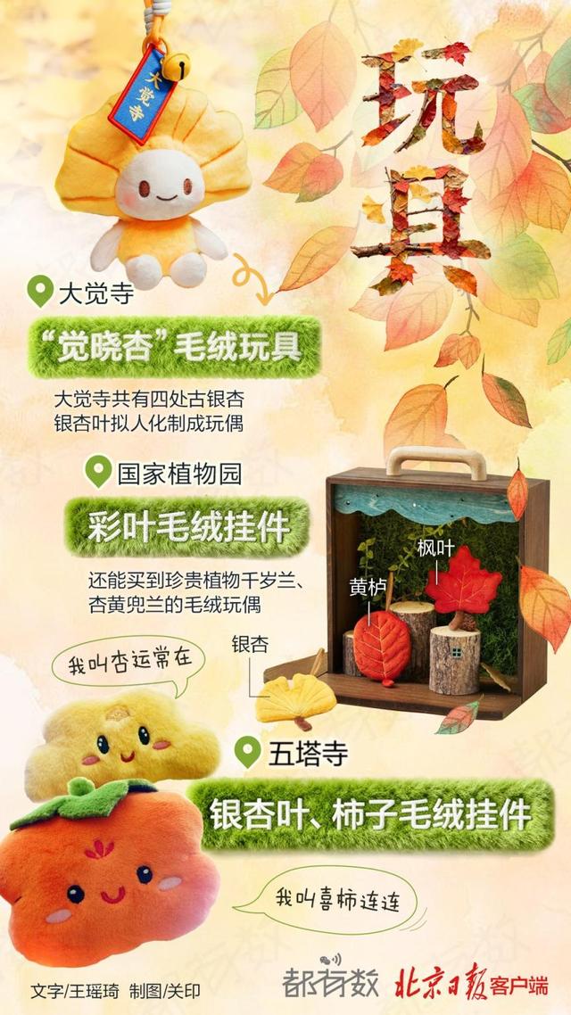 逍遥游｜把秋景打包回家！北京彩叶文创图鉴——