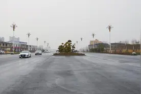 南阳城区一处道路西延工程通车图片