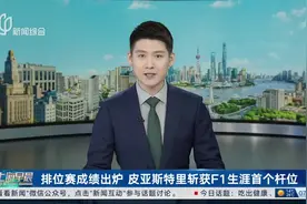2025F1中国大奖赛 排位赛成绩出炉 皮亚斯特里斩获F1生涯首个杆位视频封面