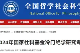 立项公布 | 2024年国家社科基金冷门绝学研究专项立项名单公布图片
