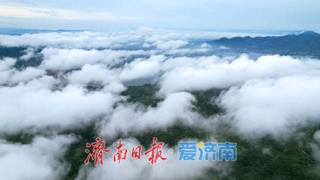 绝美云海！雪野湖披 “云裳” 山峦隐现如诗画