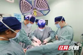 发病率约百万分之二 18岁少年腹中“潜伏”木瓜大肿瘤图片