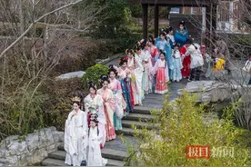 赏花踏青、一苇渡江、非遗展示……武汉园博园花朝嘉年华一站式配齐图片