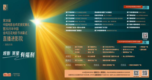 官方攻略！跟着“金鸡”，解锁厦门新玩法