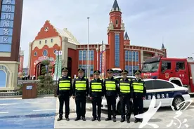 潍坊交通执法：为“中东欧驻华使节山高行”活动保驾护航图片