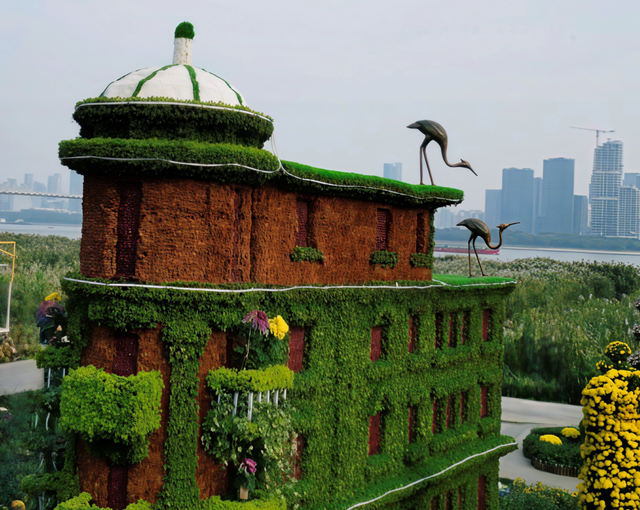 坐地铁，打卡武汉第42届金秋菊展