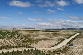 不以山海为远 携手共谱新篇｜以绿色为子 与风沙对弈 一条条穿沙公路联通沙海生命线图片